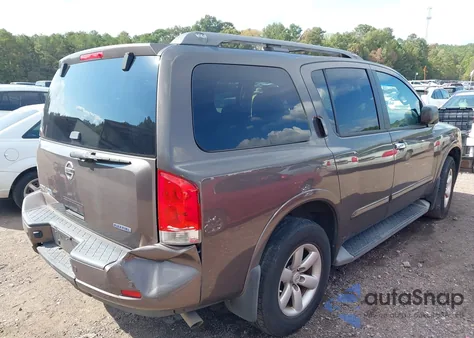 2015 Nissan Armada Sv from USA, damaged, VIN 5N1BA0ND3FN620785